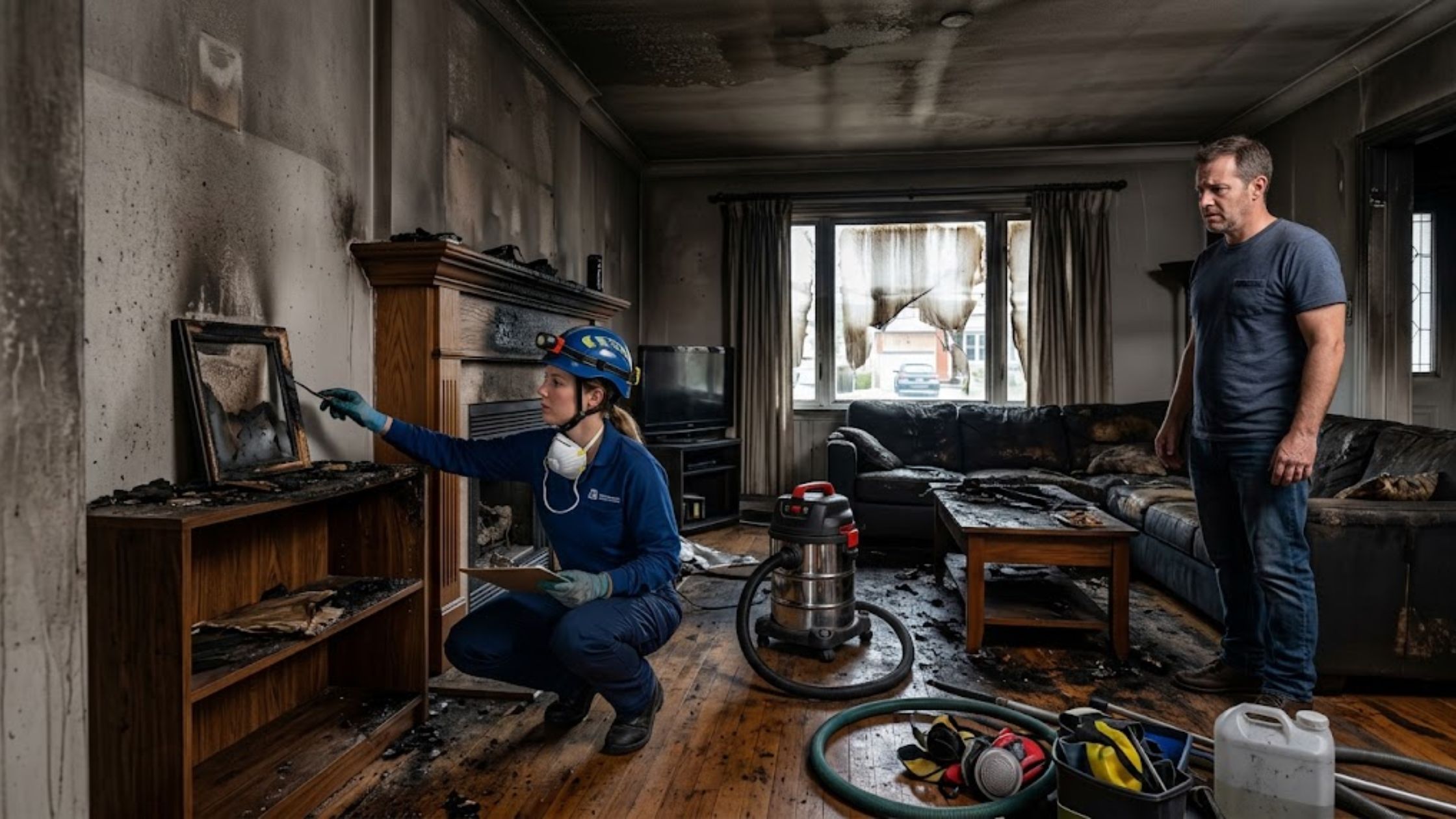When Is the Ideal Time to Involve a Professional After a Fire?